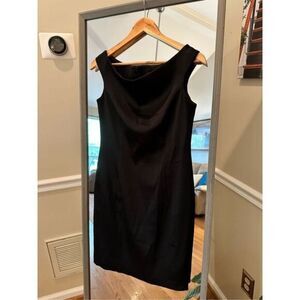 Shelli Segal Laundry Black Shearh Dress Petite‎ Small Cocktail/Formal